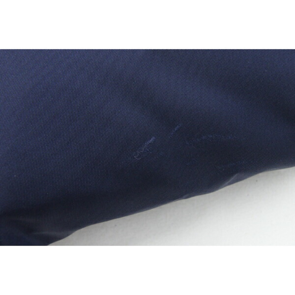 Prada Drawstring Blue Backpack Knapsack Nylon Navy - image 4